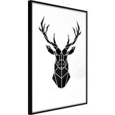 Poster - Geometric Stag