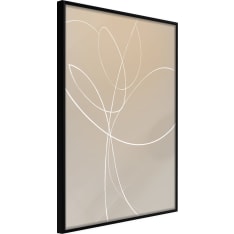 Artgeist White Tulip juliste
