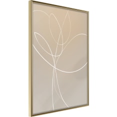 Poster - White Tulip