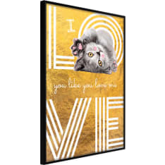 Artgeist Cat Love juliste