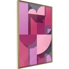 Poster - Pink Geometry