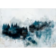 Artgeist Painted Mountains itseliimautuva fototapetti