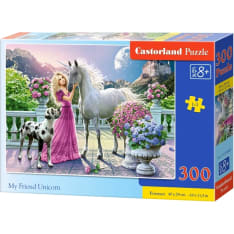 Castorland My Friend Unicorn 300p jigsaw puzzle