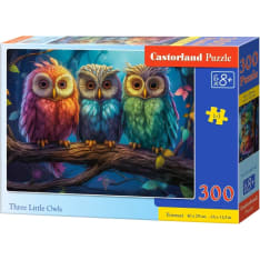 Castorland Three Little Owls 300p jigsaw puzzle