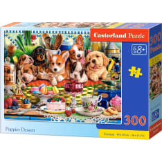 Castorland Puppies Dessert 300p puzzle