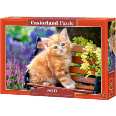 Castorland Ginger Kitten 500p jigsaw puzzle