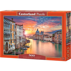 Castorland Venice at Sunset 500p jigsaw puzzle