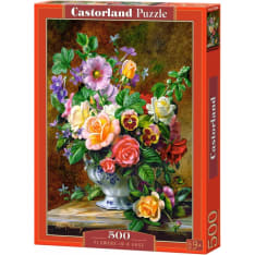 Castorland Flowers in a Vase 500p Jigsaw Puzzle