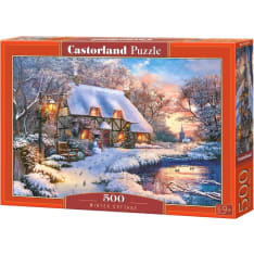 Castorland Winter Cottage 500p puzzle