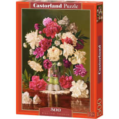 Castorland Beautiful Pheonies 500p puzzle