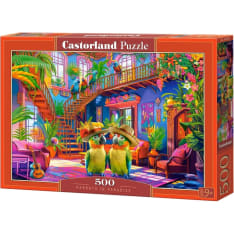 Castorland Parrots in Paradise 500p jigsaw puzzle