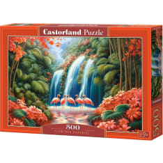 Castorland Flamingo Paradise 500p jigsaw puzzle