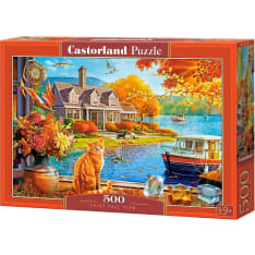 Castorland Crisp Fall View 500p jigsaw puzzle
