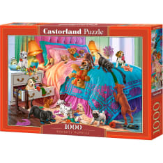 Castorland Naughty Puppies 1000p palapeli