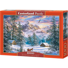Castorland Mountain Christmas 1000p puzzle