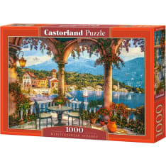 Castorland Mediterranean Veranda 1000p jigsaw puzzle