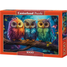 Castorland Three Little Owls 1000p jigsaw puzzle