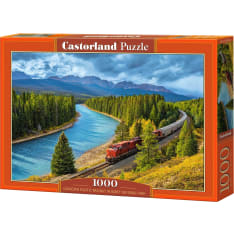 Castorland Canadian Pacific Railway in Banff National Park 1000p jigsaw puzzle