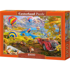 Castorland Hot Air Balloon Valley 1000-piece jigsaw puzzle