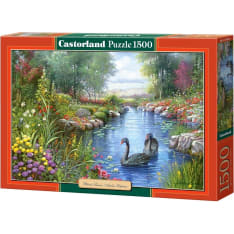 Castorland Andres Orpinas : Black Swans 1500p Jigsaw Puzzle