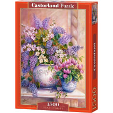 Castorland Lilac Flowers 1500p Jigsaw Puzzle