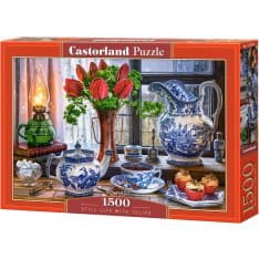 Castorland Still Life with Tulips 1500p jigsaw puzzle
