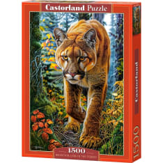 Castorland Mountain Lion In The Forest 1500p jigsaw puzzle