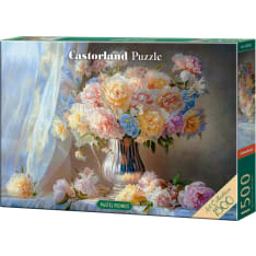 Castorland Pastel Peonies 1500p jigsaw puzzle