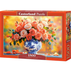 Castorland Summer Roses 1500p jigsaw puzzle