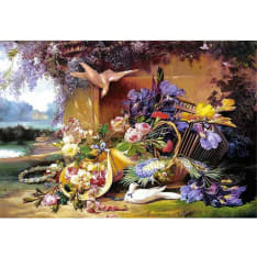 Castorland Eugene Bidau: Elegant Still Life With Flowers 2000p puzzle