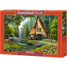 Castorland Toadstool Cottage 2000p jigsaw puzzle