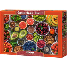 Castorland Table Full of Superfood 2000p jigsaw puzzle