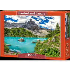 Castorland Lake Sorapis, Alps, Italy 2000p jigsaw puzzle