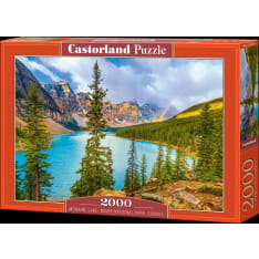 Castorland Moraine Lake, Banff National Park, Canada 2000p puzzle