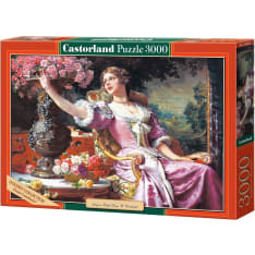 Castorland Lady in Purple Dress, W. Czachórski 3000p jigsaw puzzle