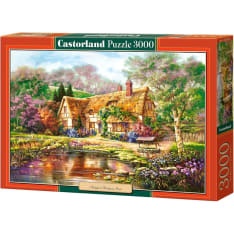Castorland Twilight at Woodgreen Pond 3000p jigsaw puzzle