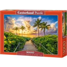 Castorland Miami, USA 3000p Jigsaw Puzzle