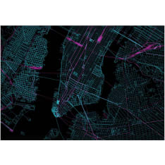 Artgeist Blue Manhattan fototapetti