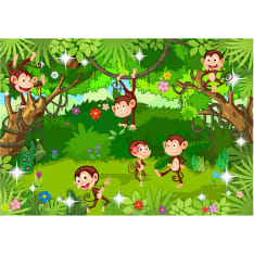 Artgeist Monkey Tricks fototapetti