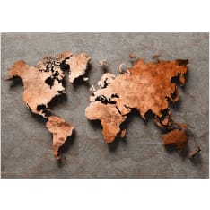 Artgeist Copper Map fototapetti