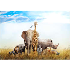 Artgeist Fauna of Africa fototapetti