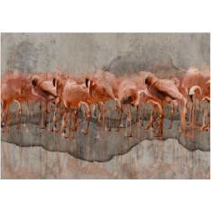Artgeist Flamingo Lake fototapetti