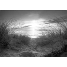 Artgeist Beach (Black And White) fototapetti