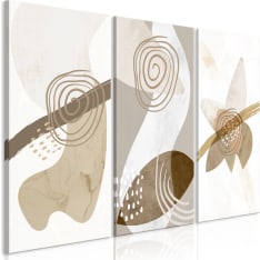 Artgeist Beige Trio (3 Parts) taulusetti