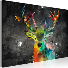 Artgeist Rainbow Deer (1 Part) Wide taulu