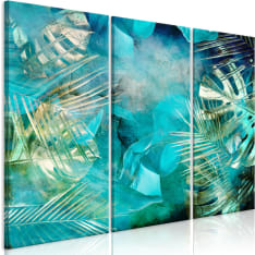 Artgeist Turquoise And Gold taulusetti