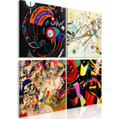 Artgeist Colours Dance (4 Parts) taulusetti