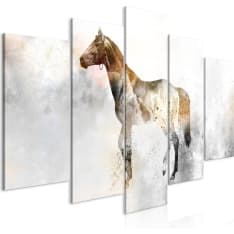 Artgeist Fiery Steed (5 Parts) Wide taulusetti