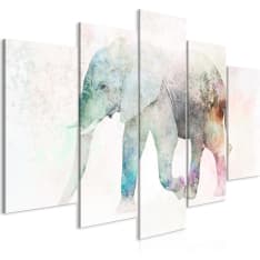 Artgeist Painted Elephant Wide taulusetti