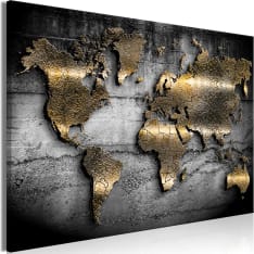 Canvas Print - Jewels of the World (1 Part) Wide
